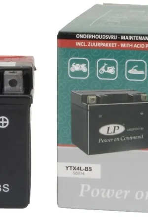 LANDPORT - LTX4L-BS 50314 AGM - Batteries - COMBIPACK EU2019/1148 Snelle Levering